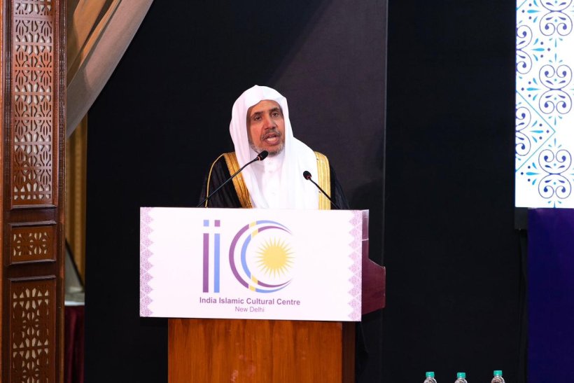 المركز الثقافي الإسلامي الهندي يحتفي بوفد الرابطة بحضور مفتي الهند وكبار علمائها