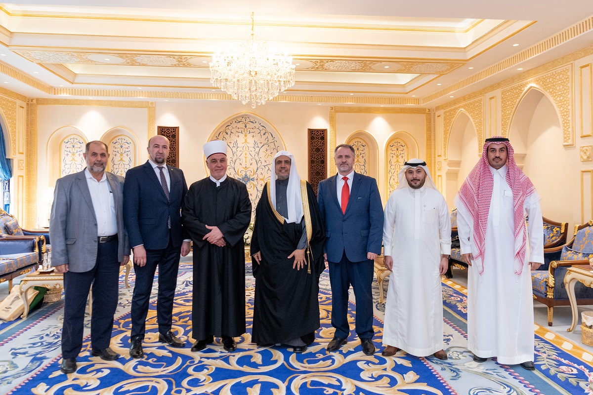 Dr. Al-Issa receives the Secretary General of the Organization of Islamic Cooperation and the Grand Mufti of Bosnia