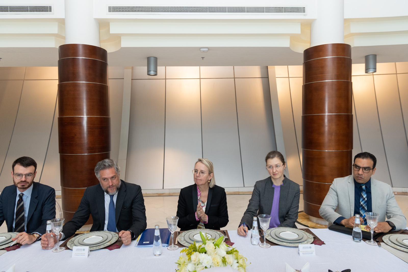 Dr. Al-Issa Meets Managing Director for Middle East &amp; North Africa at the European External Action Service