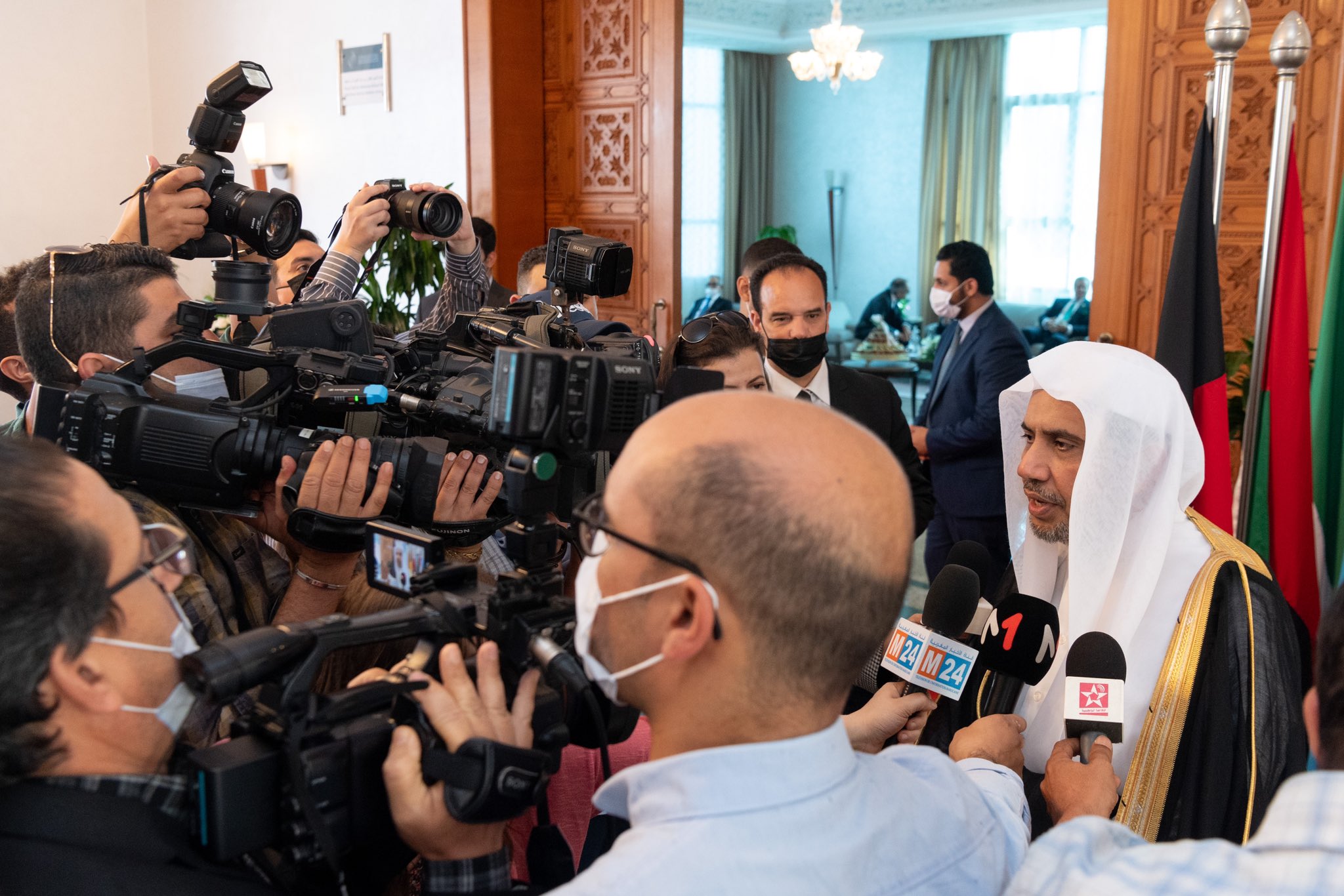 La ICESCO homenajea al Sheij Dr. Mohammed Al-Issa por sus esfuerzos en favor de la promoción de la paz y la armonía entre las naciones y los pueblos, así como por su labor al servicio de la Sira del Profeta.