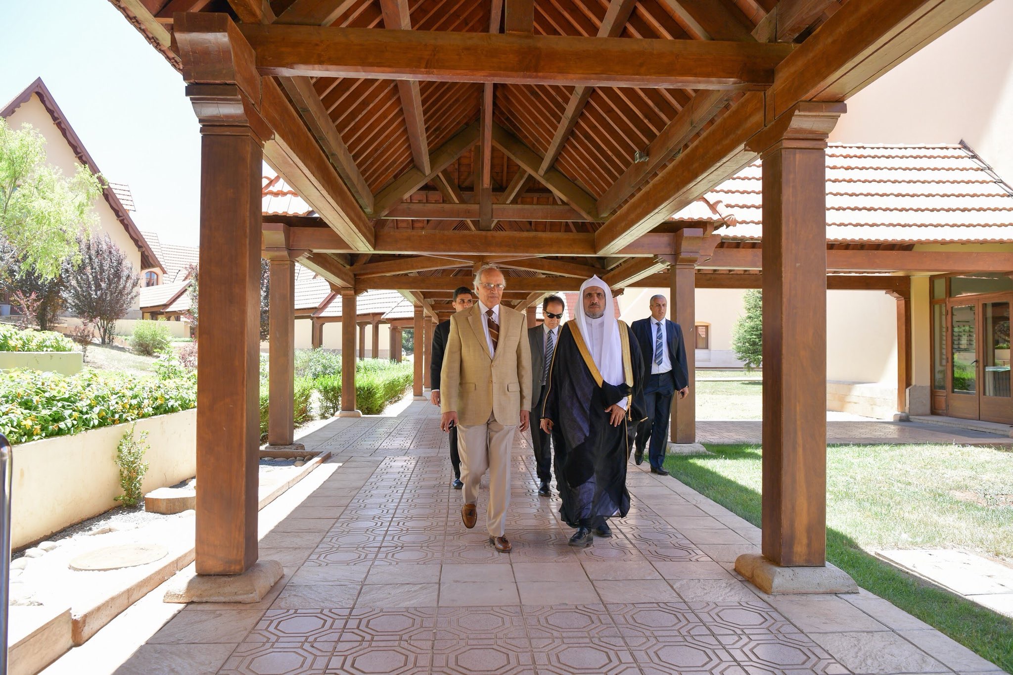 Al Akhawayn University in the Kingdom of Morocco receives and celebrates the Secretary-General of the MWL Dr. Mohammed Alissa.