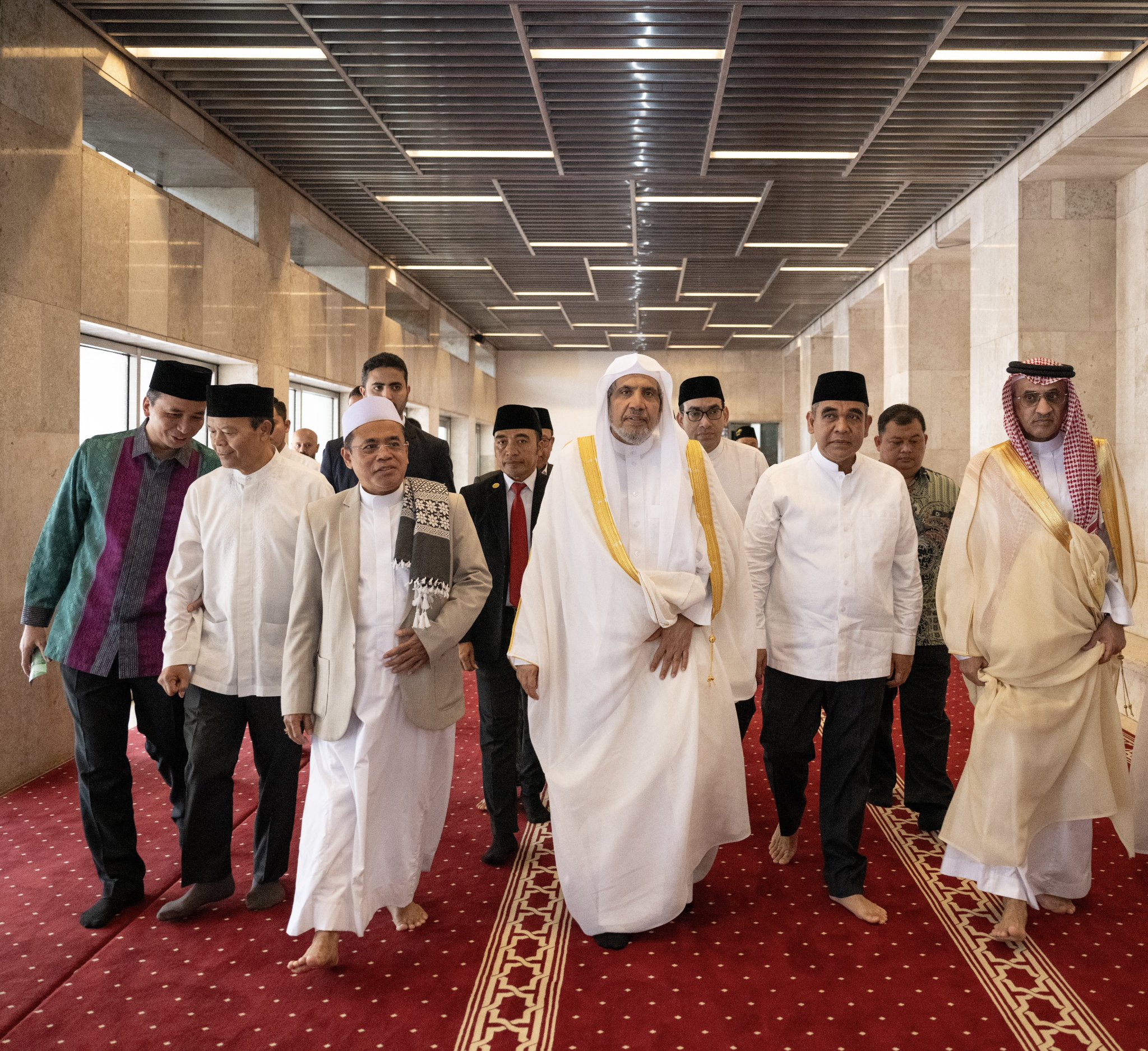 Syekh Dr. Mohammed Alissa, bertemu dengan Yang Mulia Ketua Majelis Permusyawaratan Rakyat (MPR) Republik Indonesia beserta Wakilnya