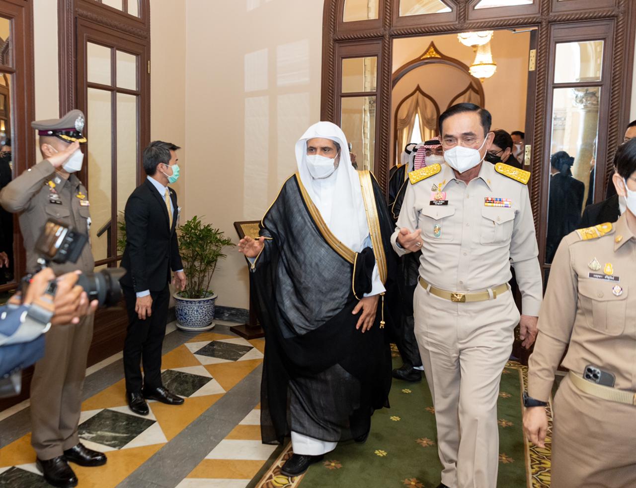 The Thai and Muslim communities describe the Muslim World League’s visit as a historic event in its friendliness and programs.