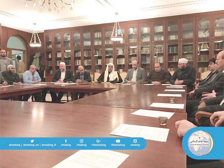 HE the SG meets with directors of Islamic "agencies" and "foundations" in Vienna.In some local events, he meets "researchers"/"Orientalists"