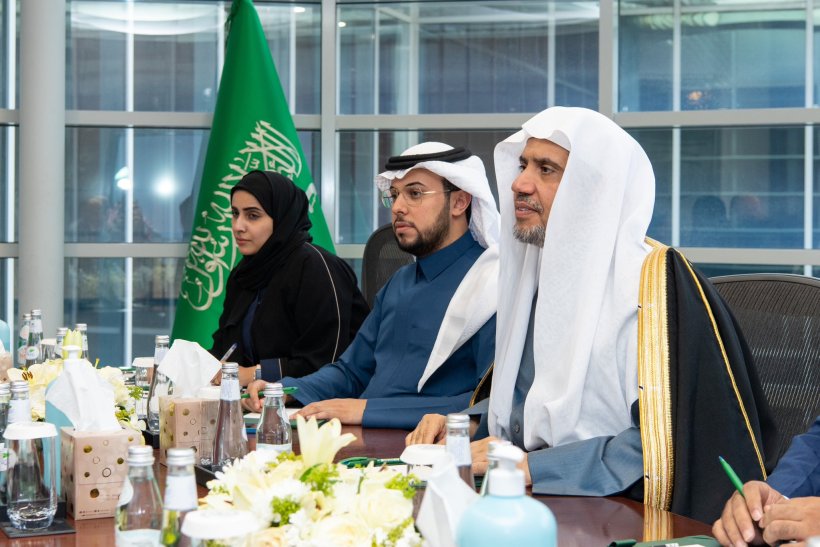 Dr. Al-Issa and the United Nations High Commissioner for Refugees