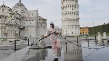 The Muslim World League is working in coordination with the Italian government to support their efforts fighting the coronavirus COVID19