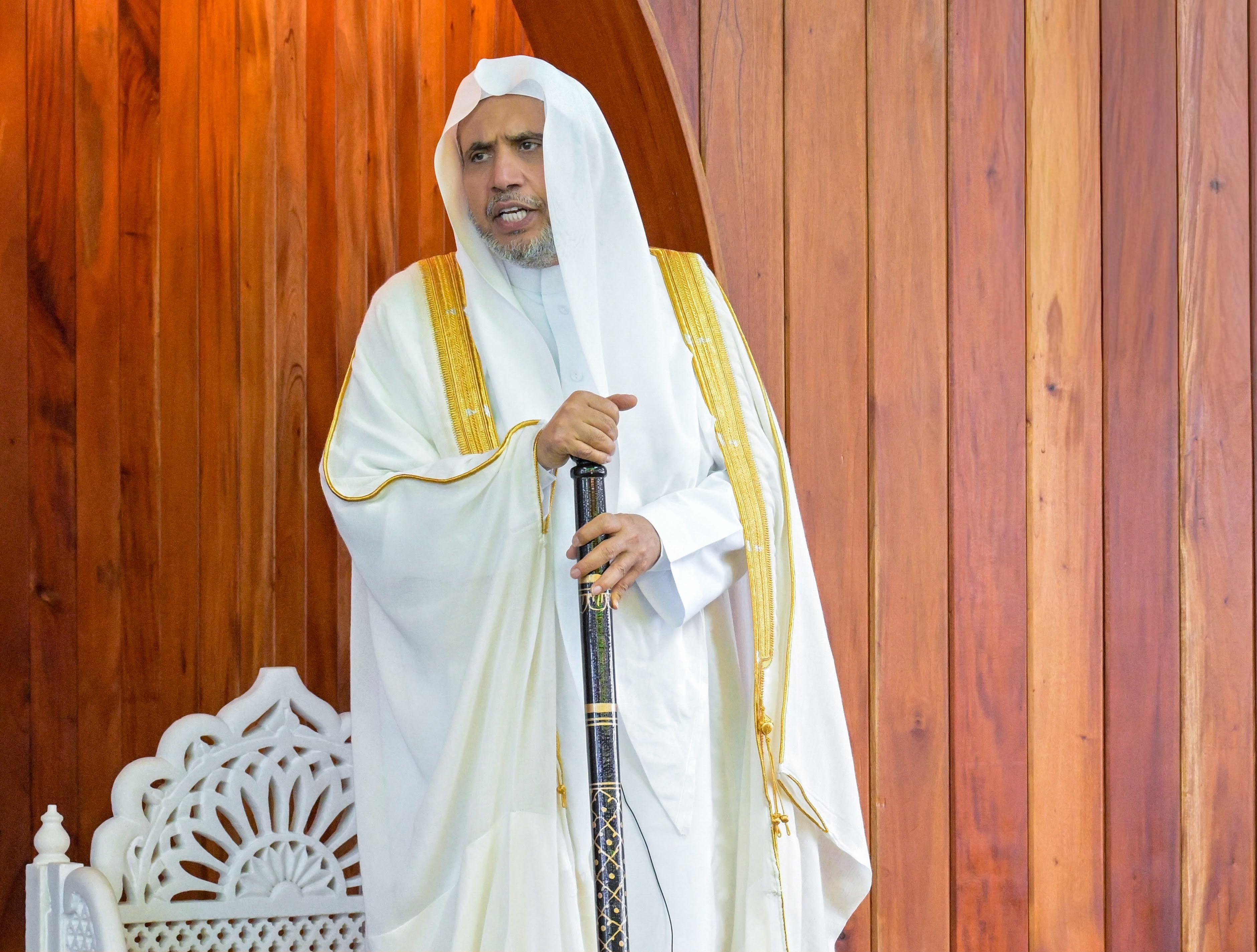 رابطہ عالم اسلامی کے سیکرٹری جنرل نے نیوزی لینڈ میں جامع مسجد الرحمٰن کا افتتاح کیا اور پہلی نمازِ جمعہ پڑھائی