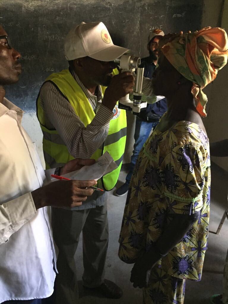 MWL undergoes 500 cataract operations at its Banjour medical camp in Chad in the presence of region Governor &amp; government officials