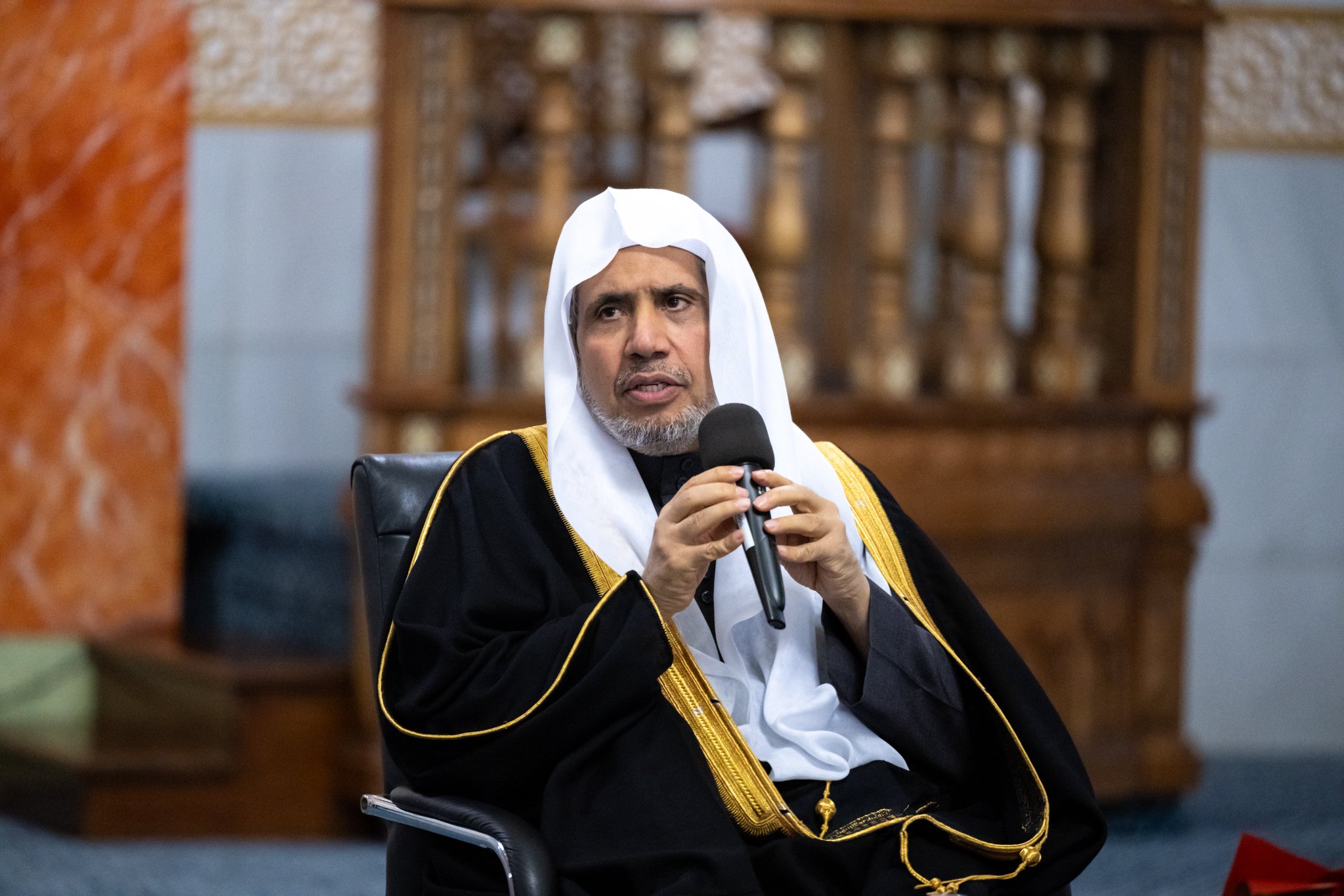 el Sheij Mohammed Alissa , se reunió en con los responsables de la acción islámica en toda España