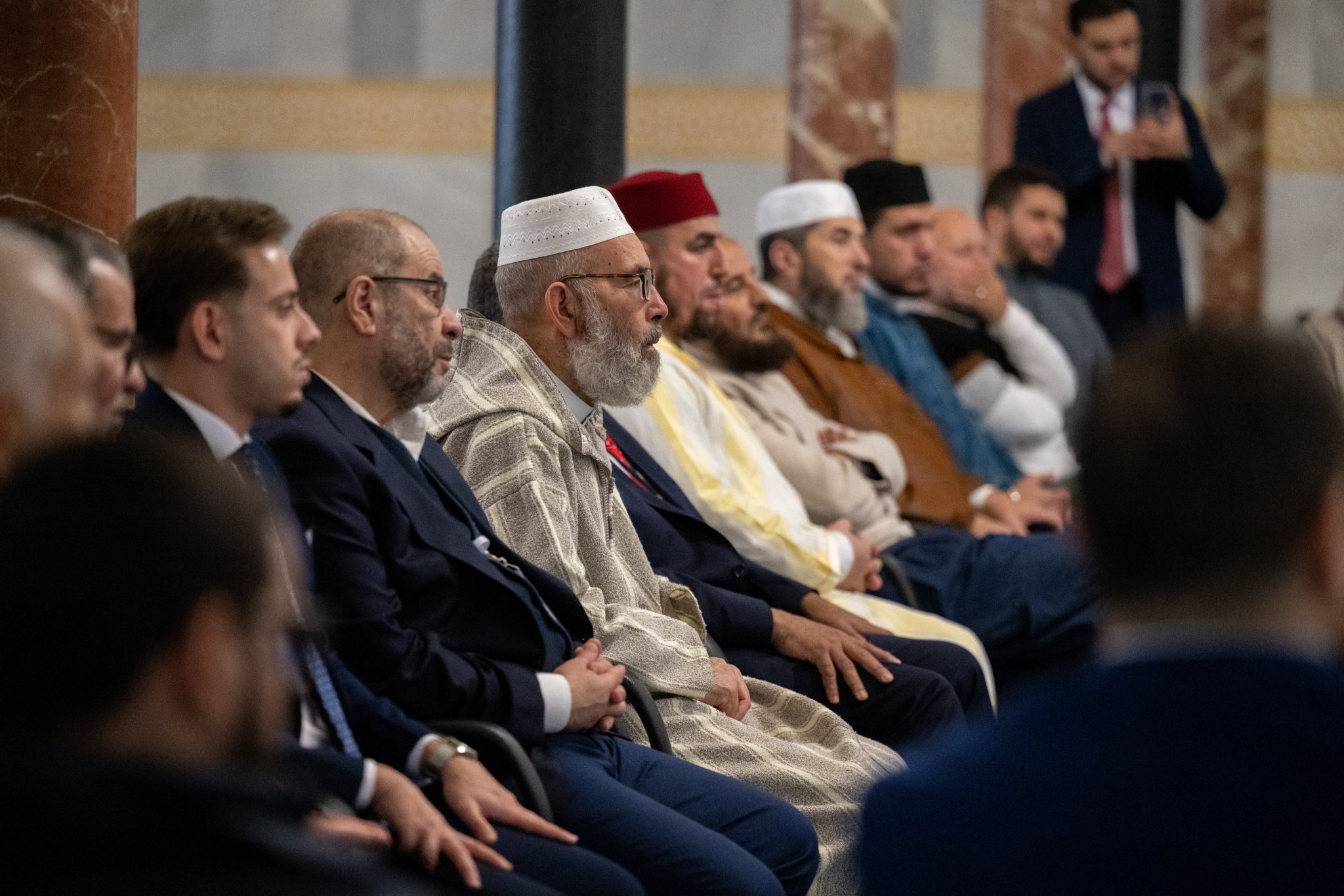 el Sheij Mohammed Alissa , se reunió en con los responsables de la acción islámica en toda España