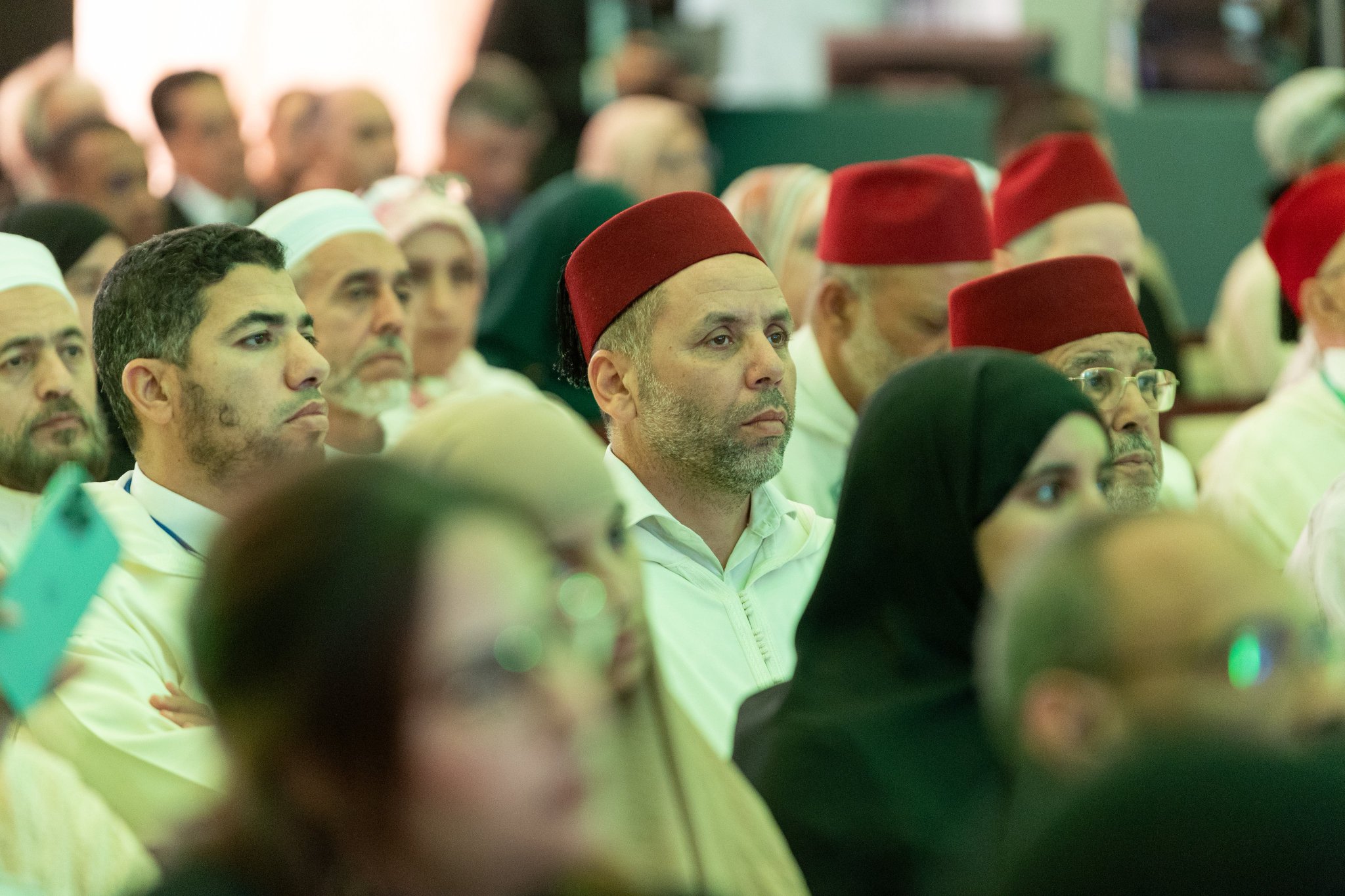 El 17 de octubre de 2024: La Conferencia «La fe en un mundo en transformación», organizada por la Liga del Mundo Islámico en colaboración con la Liga Mohammadia de los Ulemas del Reino de Marruecos, en la capital marroquí, Rabat
