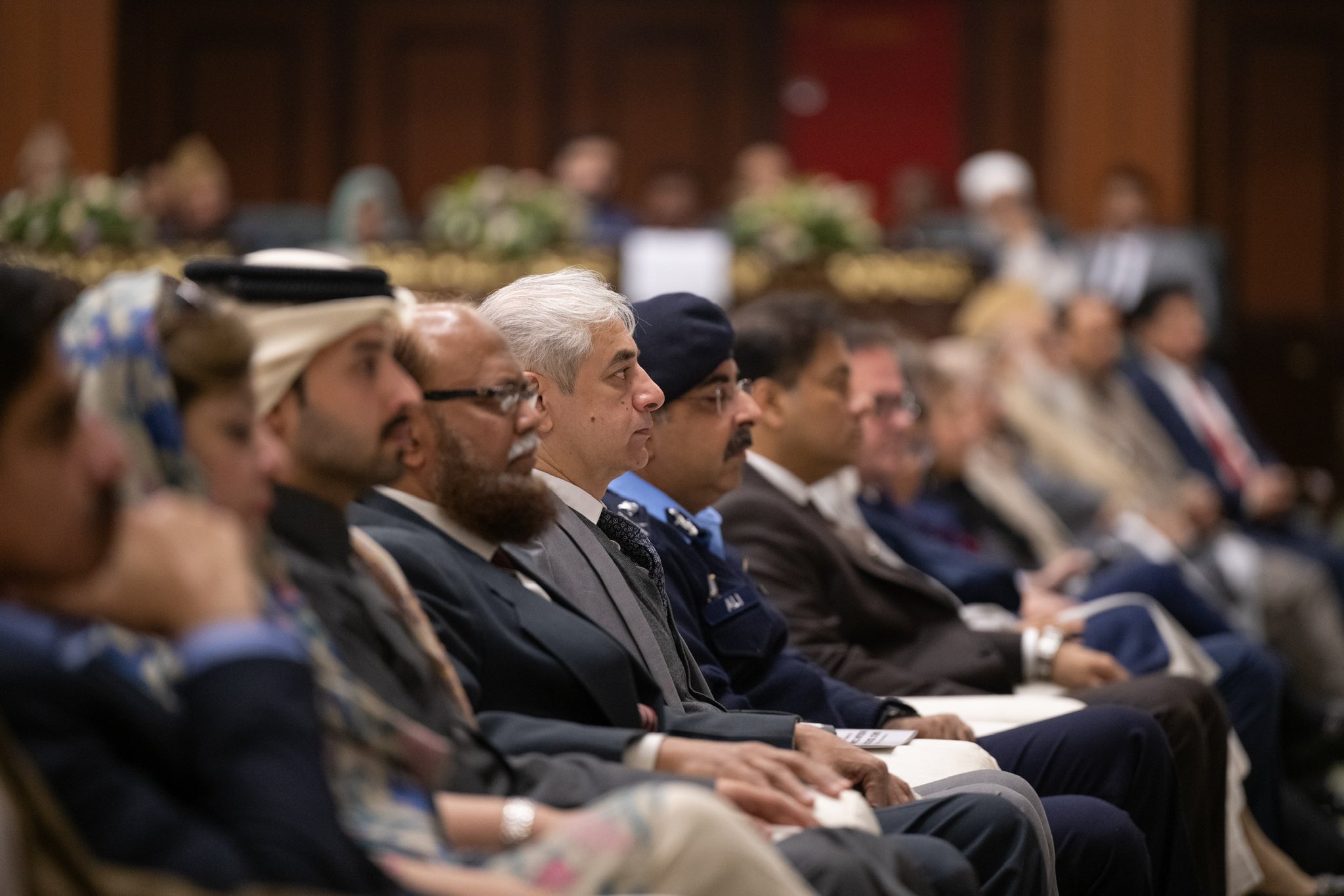 Le Secrétaire général, Président de l’Organisation des savants musulmans, cheikh Mohammed Al-Issa lors du lancement de la conférence EducationDesFilles dans les sociétés musulmanes depuis la capitale pakistanaise, Islamabad :
