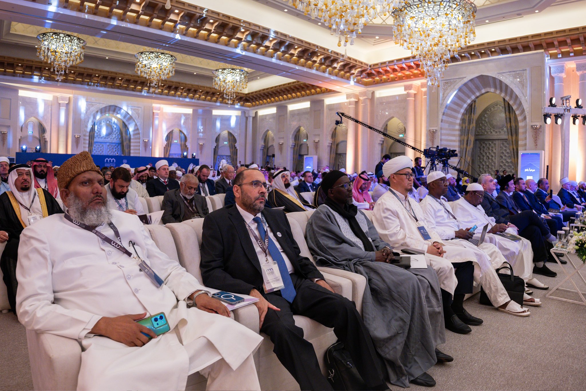 His Excellency Mr. Hissein Brahim Taha, the Secretary General of the Organization of Islamic Cooperation, at the inaugural session of the second edition of the Global Conference: