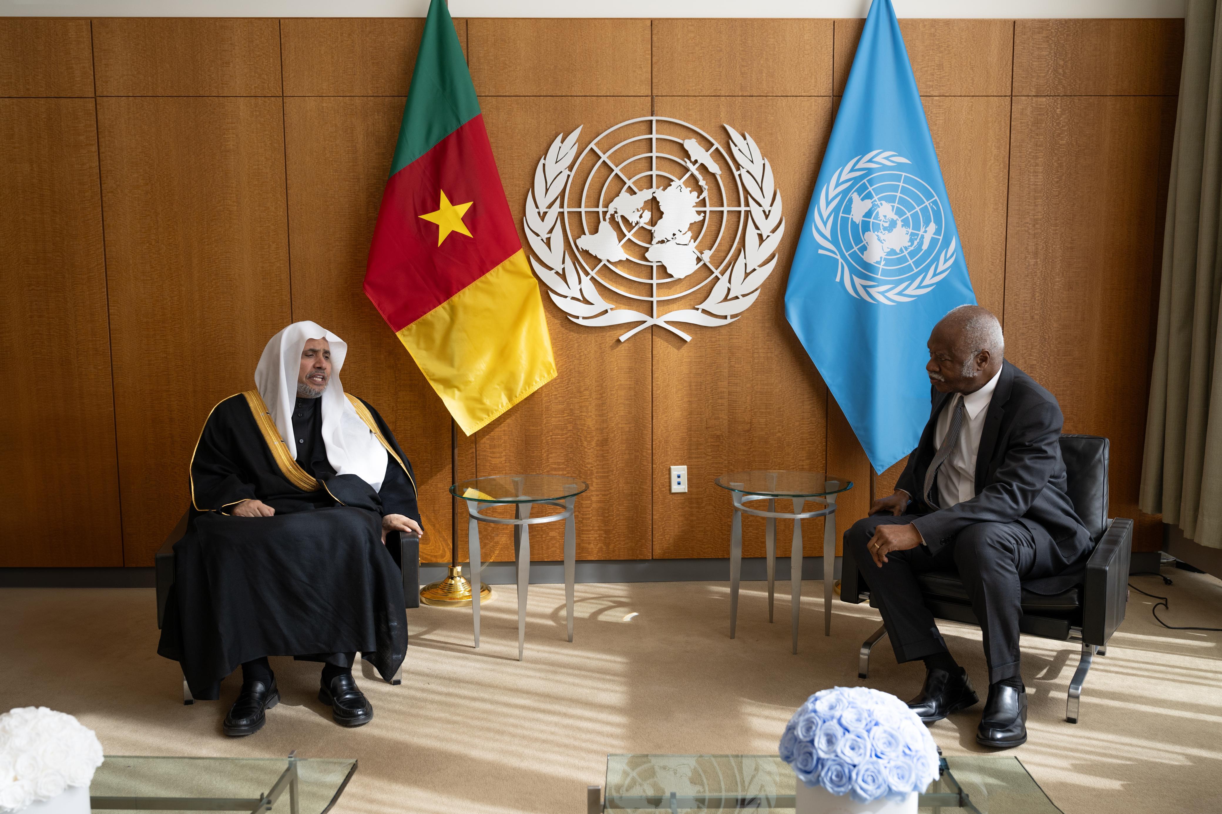 With an official invitation from the Chairman of the United Nations General Assembly to deliver "in-person" and "original" speeches