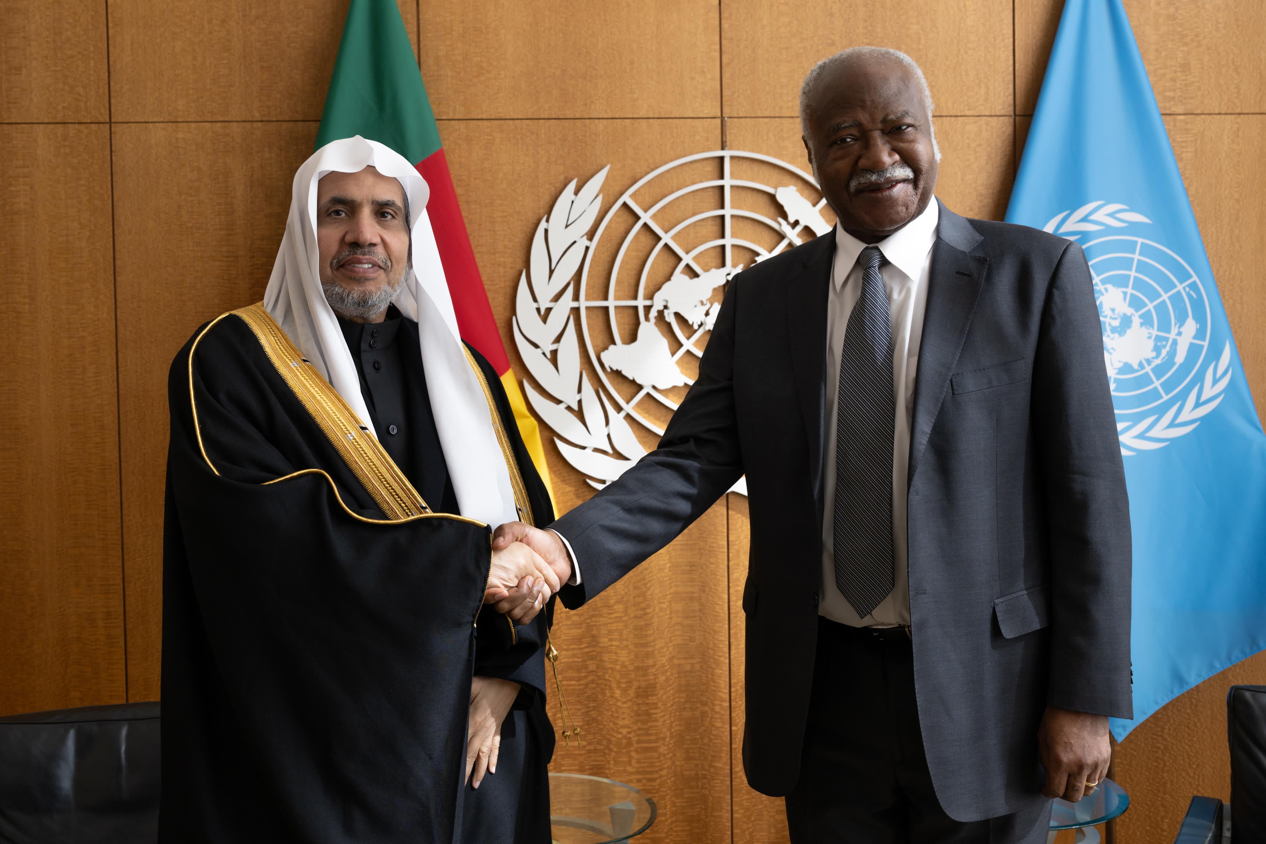With an official invitation from the Chairman of the United Nations General Assembly to deliver "in-person" and "original" speeches