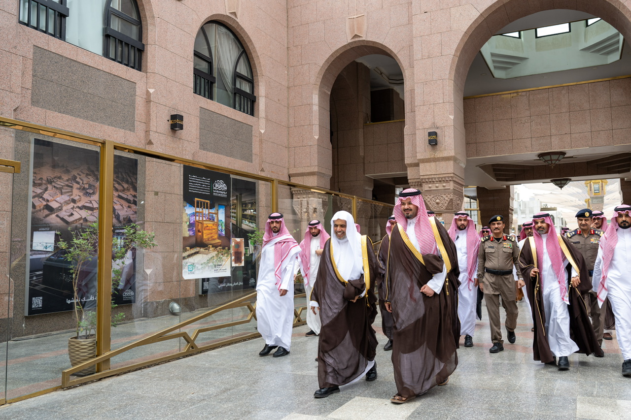 Yang Mulia Amir Wilayah Madinah, Pangeran Salman bin Sultan bin Abdulaziz, meresmikan fasilitas baru yang telah dimodernisasi di markas museum tersebut