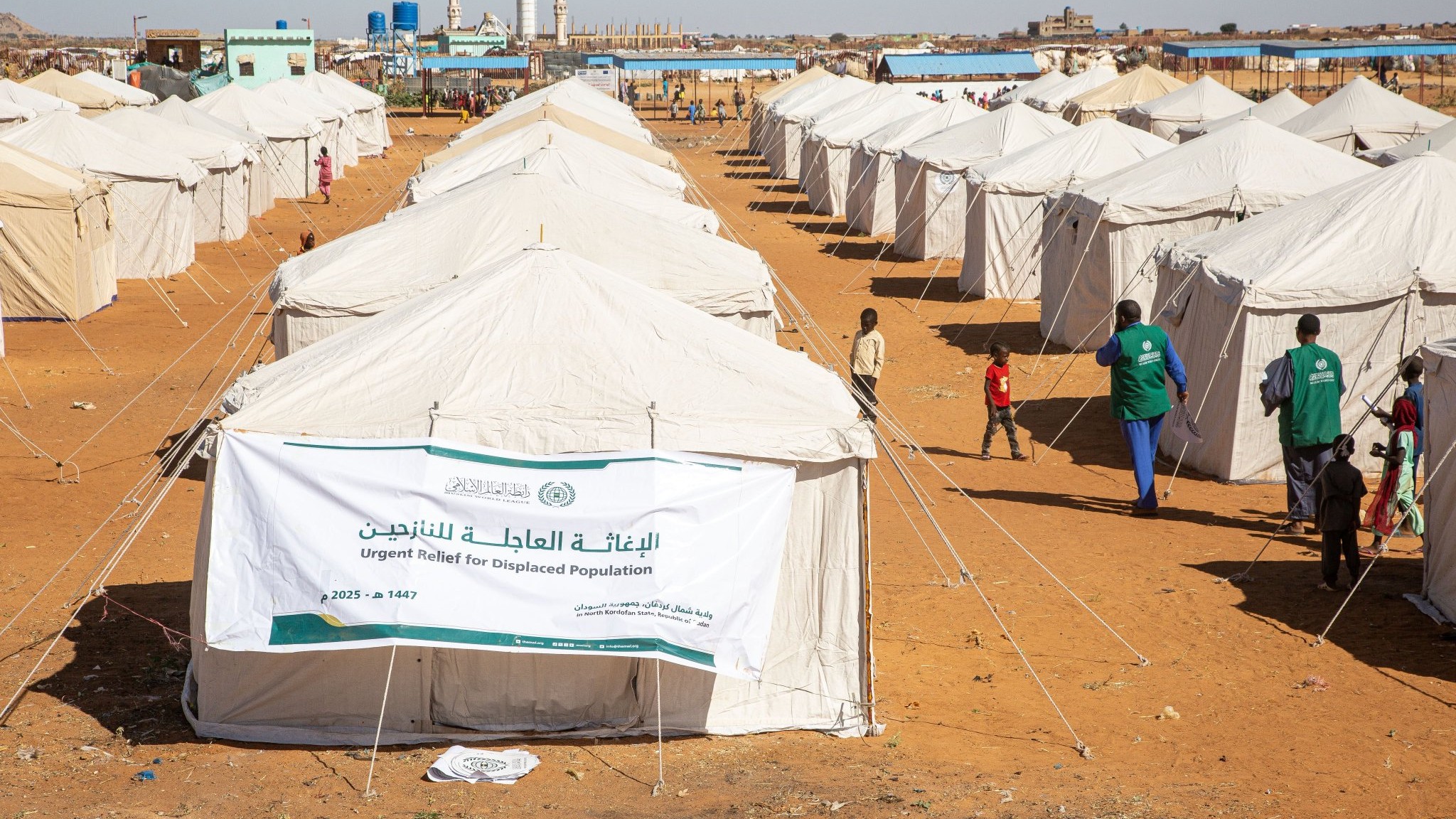 Liga Muslim Dunia terus menyalurkan bantuan kemanusiaan di wilayah Kordofan Utara, Republik Sudan