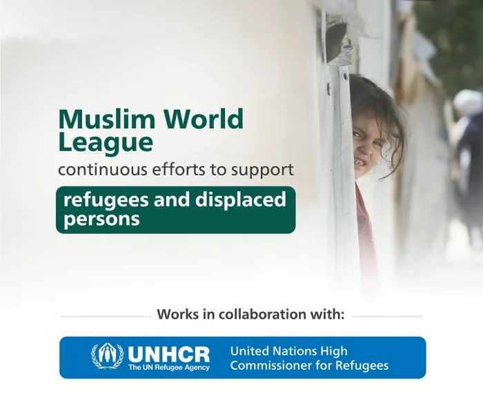 Refugees and displacement issues are crucial to world peace and stability and the harmony of national societies. MuslimWorldLeague