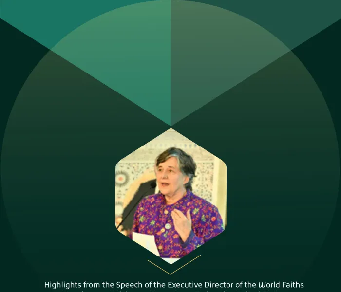 Highlights from the speech of Prof. Katherine Marshall, the Executive Director of the World Faiths Development Dialogue, Georgetown University, United States, at the International Conference: "Faith in a Changing World”: