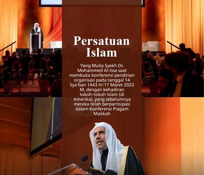 Yang Mulia Sekretaris Jenderal LMD, Ketua Organisasi Ulama Muslim, Syekh Dr. Mohammed Alissa  memimpin pertemuan Organisasi Para Pemimpin Islam di Amerika Utara dan Selatan di ibu kota Amerika, Washington