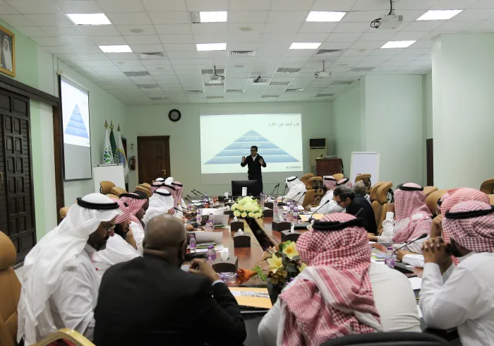 The members of the Rabita during the training course