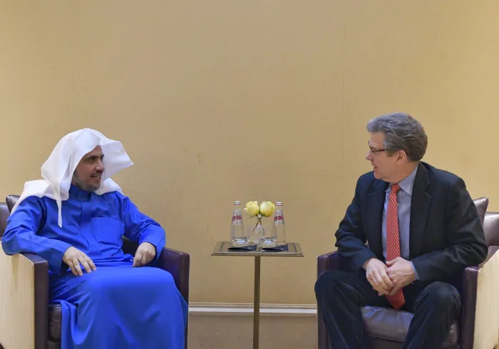 HE Dr. Mohammad Alissa met in Washington DC HE Amb. Sam Brownback