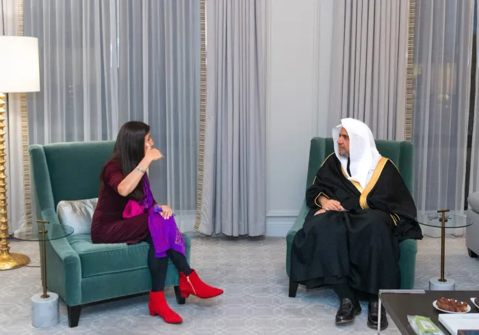 Mohammad Alissa a rencontré à Washington, la députée démocrate Teresa Fernandez qui occupe un poste de direction dans le Parlement hispanique et qui est présidente du sous-comité des peuples autochtones.