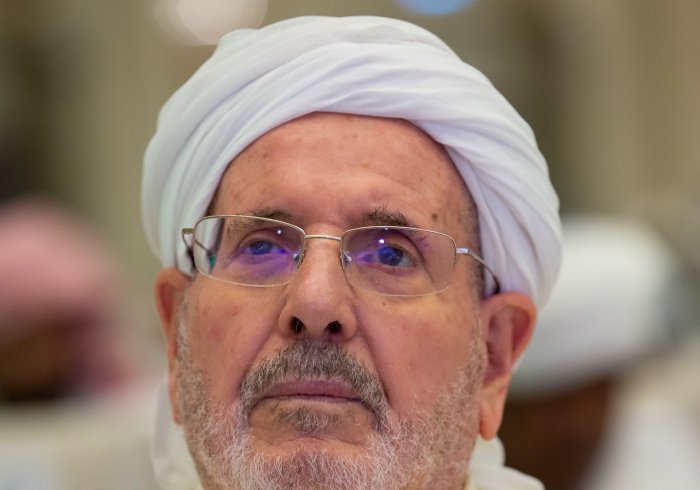 Cheikh BouAbdallah RoulemAllah, Président du  Haut Conseil islamique en Algérie durant le Congrès Paris Solidarité Paix qui a donné les accords de la famille abrahamique.