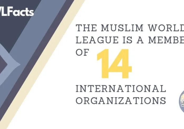 The Muslim World Leauge is a member of more than a dozen international organizations, promoting the values of true Islam and seeking peace through dialogue and mutual understanding