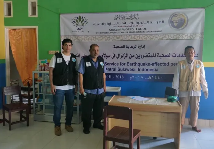 The MWL was the first International integrated relief agency to reach the earthquake hit region in the Sulawesi island, Indonesia