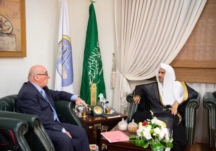 The SG of the MWL receives the Honorable Ambassador Dr. Veniamin Popov, Coordinator of the Russia-Islamic World Strategic Vision Group