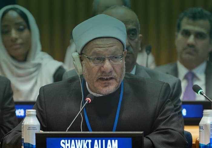 Extraits du discours de Cheikh Shawki Allam, lors du lancement de l'initiative de la Ligue islamique mondiale pour "construire des ponts de compréhension et de paix entre l'Orient et l'Occident " depuis le siège des Nations Unies à New York :