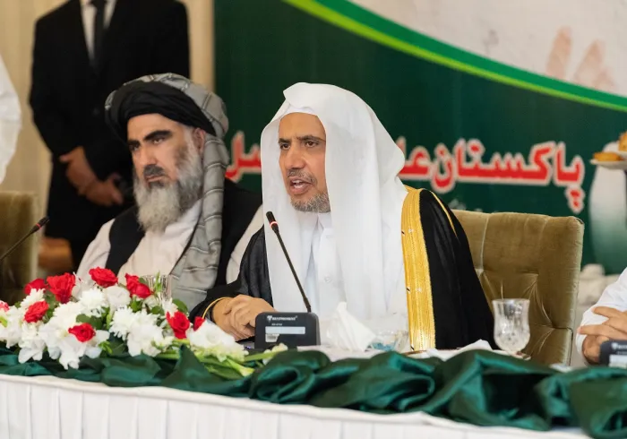 سیکرٹری جنرل اورچیئرمین مسلم علماء کونسل ڈاکٹر محمد العیسی کے اعزاز میںپاکستانی مذہبی رہنماؤں کا پہلا اجتماع