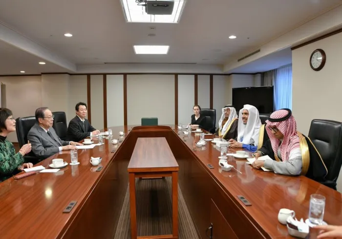 Le SG de la LIM a rencontré à Tokyo l'ancien Premier Ministre japonais, actuel Président du parti démocratique