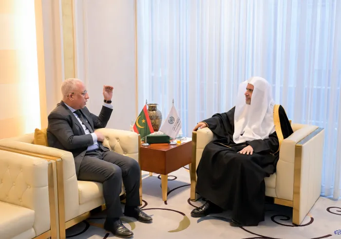 د. محمد العيسى يستقبل سفير موريتانيا لدى المملكة لبحث الموضوعات المشتركة