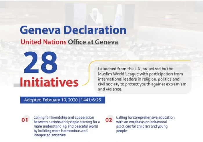 The Geneva Declaration offers guidance on working with young people to prevent the spread of extremist ideology