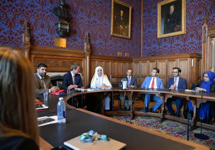A First of Its Kind Involving an Islamic Religious Figure: The Speaker of the British Parliament and Parliamentary Leadership Celebrate the Secretary-General of the MWL.