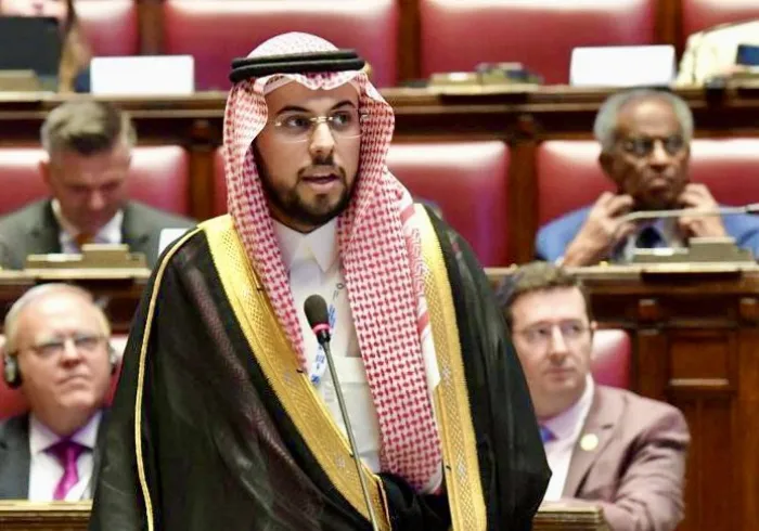 Mr. Abdulwahhab Al-Shehri, Assistant to the Secretary-General for Corporate Communication, delivered the Muslim World League’s address at the Second Parliamentary Conference on Interfaith Dialogue