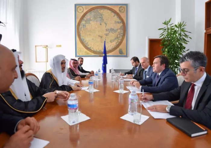 Le SG a vu le Vice-Ministre italien des affaires étrangères pour traiter de sujets d'intérêts communs