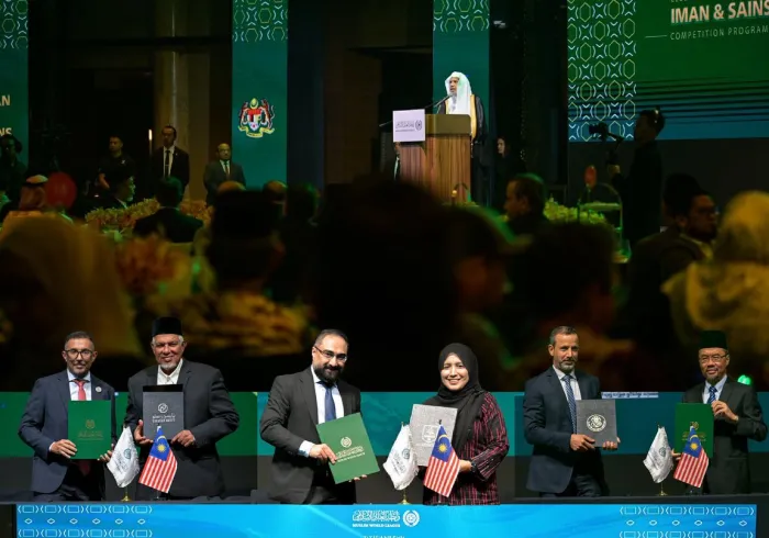 Earlier today in Kuala Lumpur, in the presence of international scholars and ministerial figures