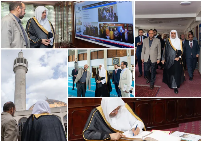 The Islamic Cultural Centre hosted His Excellency Sheikh Dr. Mohammed Alissa, Secretary-General of the Muslim World League and Chairman of the Organization of Muslim Scholars.