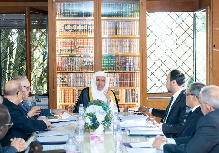 His Eminence Sheikh Dr.Mohammed Al-issa  chaired the annual Board of Directors meeting of the Geneva Islamic Cultural Foundation. 