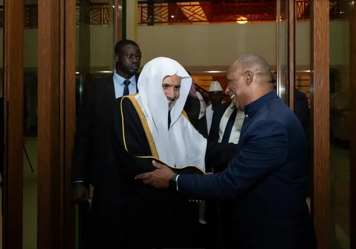At the government headquarters, Mr. Rui Duarte de Barros, Prime Minister of the Republic of Guinea-Bissau, met with His Excellency Sheikh Dr. Mohammed Alissa