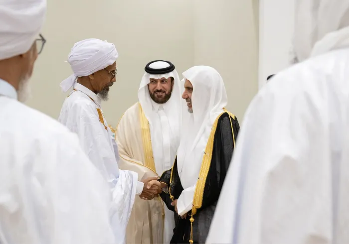 Untuk peresmian Museum Biografi Nabi di Nouakchott: Yang Mulia Sekretaris Jenderal LMD, Ketua Organisasi Ulama Muslim, Supervisor Umum Museum Biografi Nabi, Syekh Dr. Mohammed Alissa, telah tiba di ibu kota Mauritania memimpin delegasi dari Liga Muslim Dunia