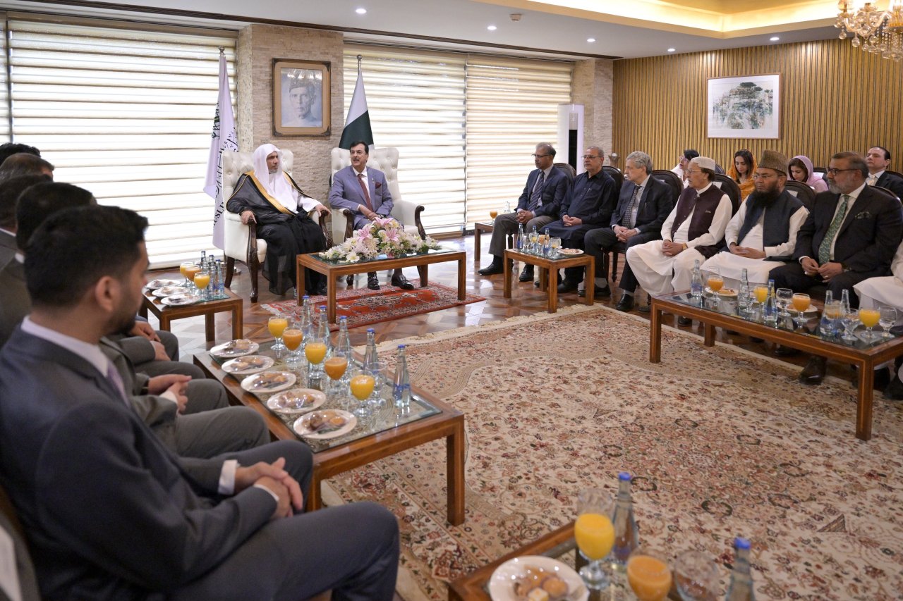 رئیس مجلس سنا ورئیس دیوان عالی پاکستان از دبیرکل سازمان همبستگی جهان اسلام استقبال کردند