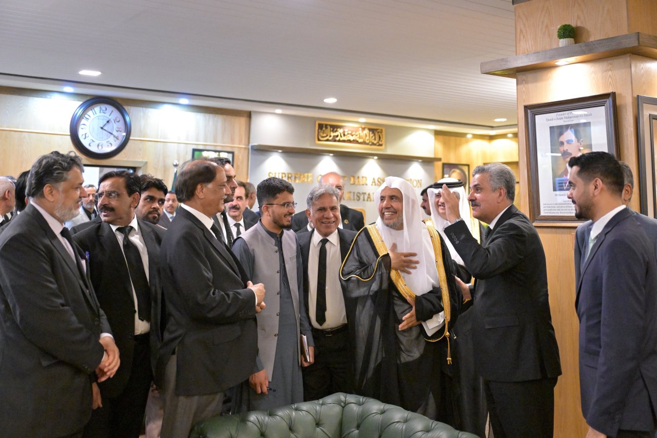رئیس مجلس سنا ورئیس دیوان عالی پاکستان از دبیرکل سازمان همبستگی جهان اسلام استقبال کردند