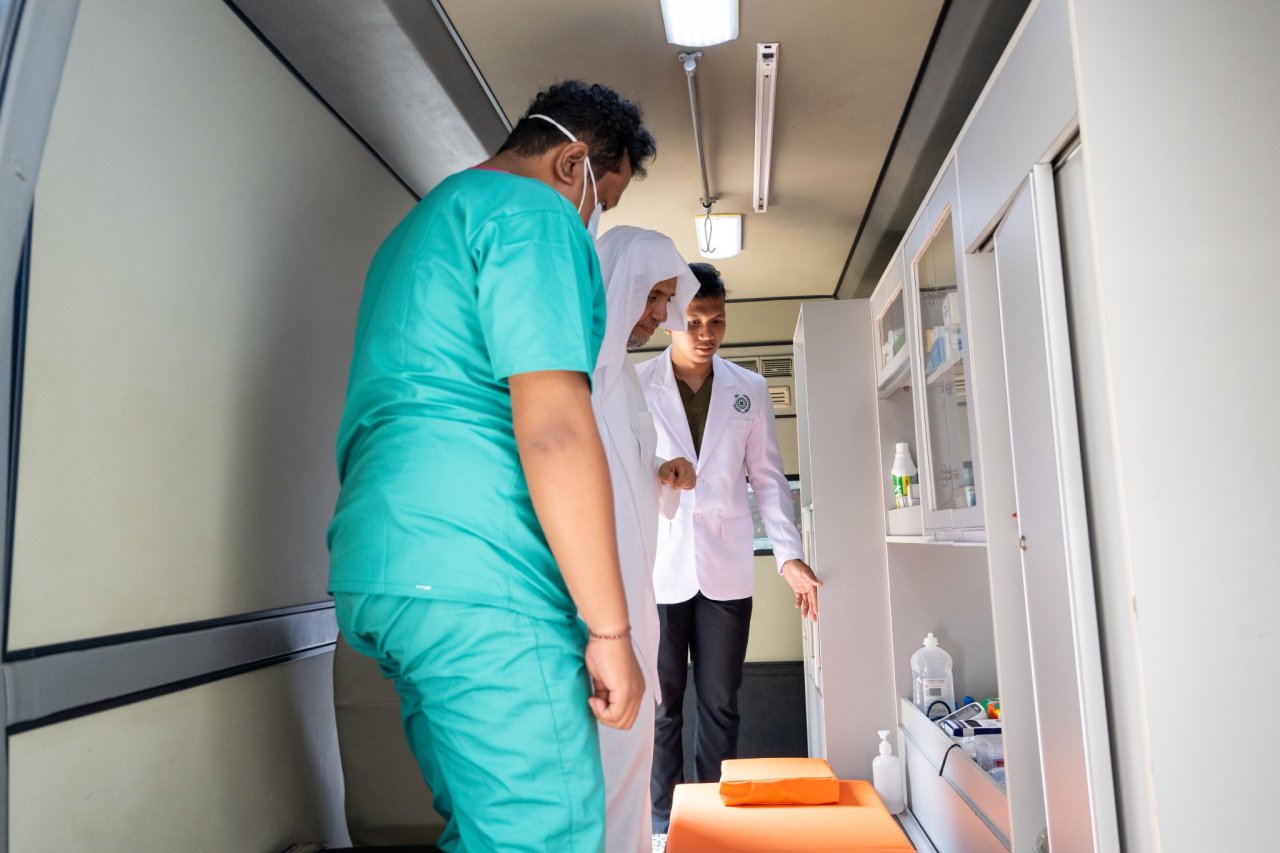 Cheikh Mohammed Al-Issa a présidé la cérémonie de distribution des aides destinées aux veuves de la capitale Jakarta