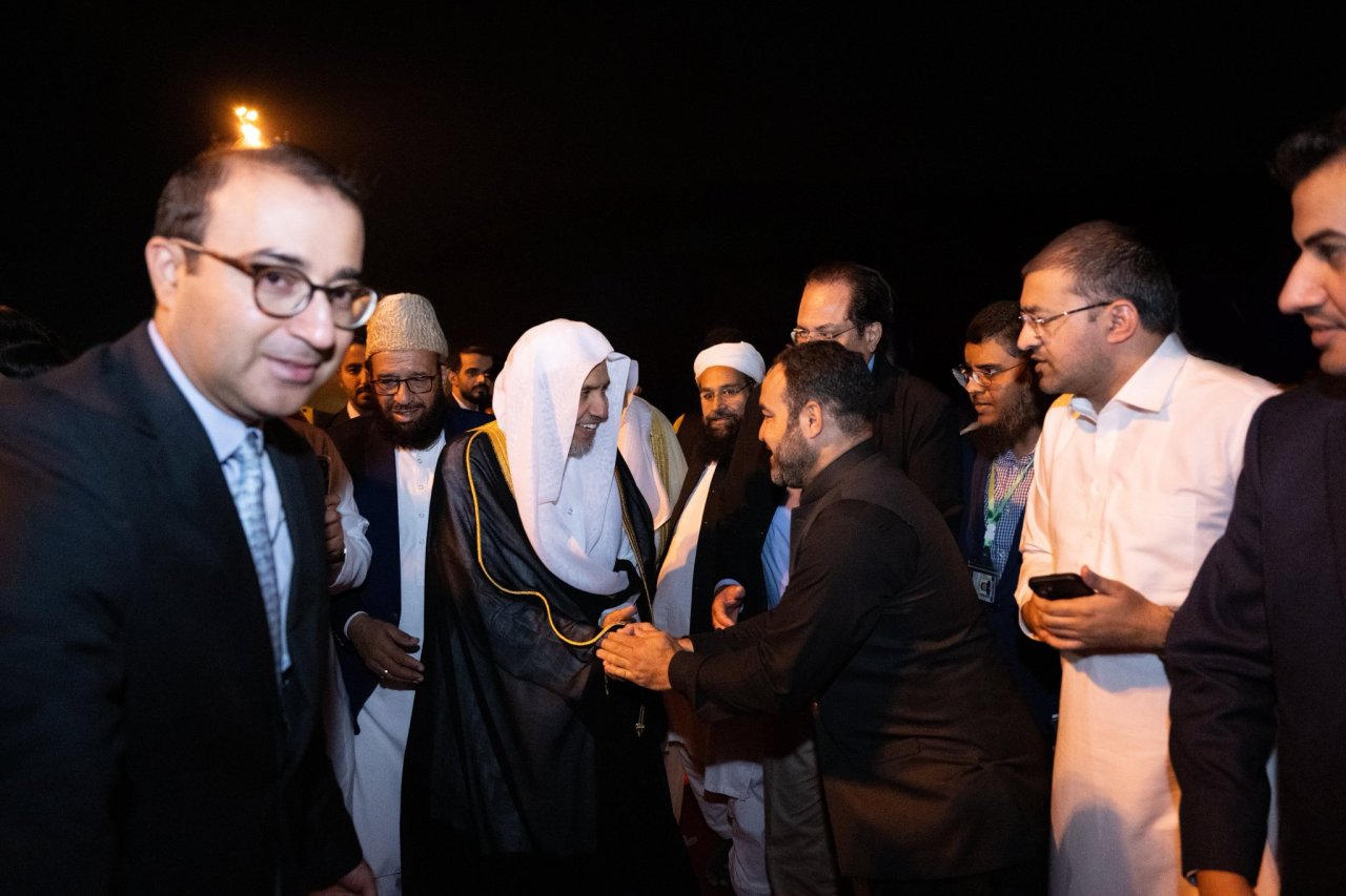 Le Secrétaire général de la Ligue islamique mondiale, Président de l’Organisation des savants musulmans, cheikh Mohammed Alissa , est arrivé dans la capitale pakistanaise Islamabad
