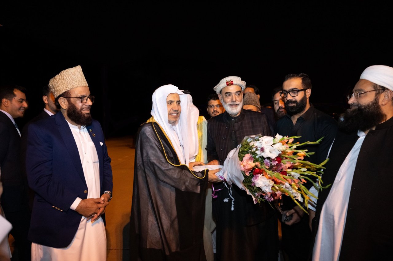 Le Secrétaire général de la Ligue islamique mondiale, Président de l’Organisation des savants musulmans, cheikh Mohammed Alissa , est arrivé dans la capitale pakistanaise Islamabad