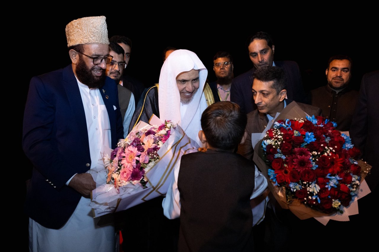 Le Secrétaire général de la Ligue islamique mondiale, Président de l’Organisation des savants musulmans, cheikh Mohammed Alissa , est arrivé dans la capitale pakistanaise Islamabad